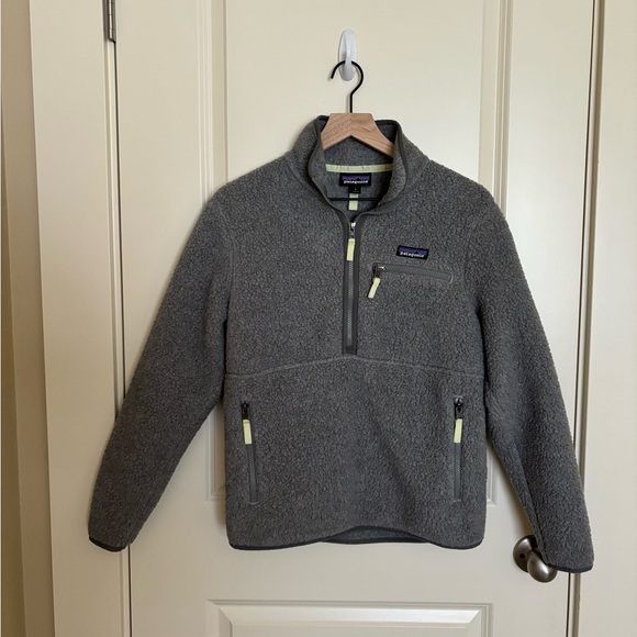 Patagonia Retro Pile Fleece Marsupial quarter zip - Picture 2 of 4